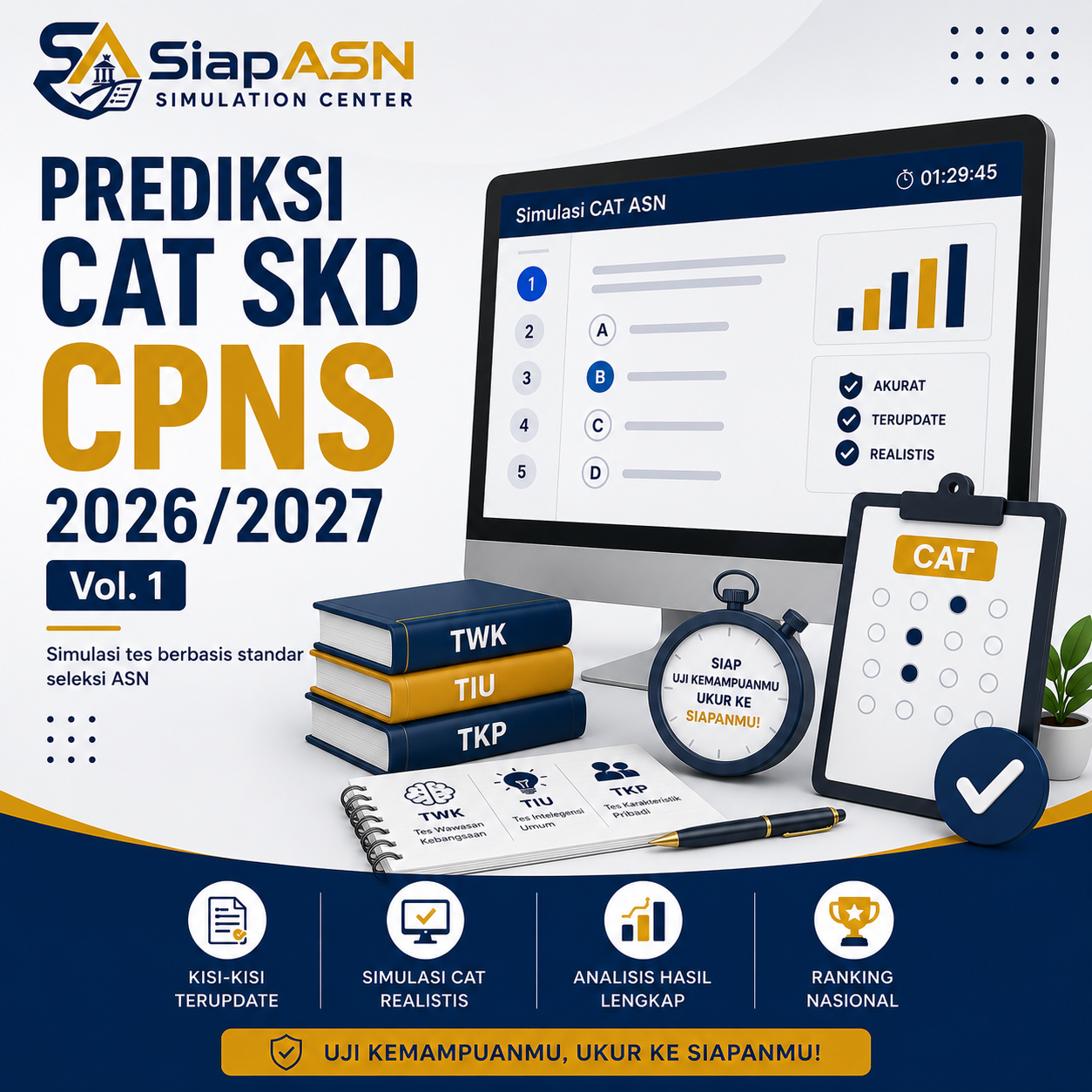 Prediksi CAT SKD CPNS 2026/2027 Vol. 1